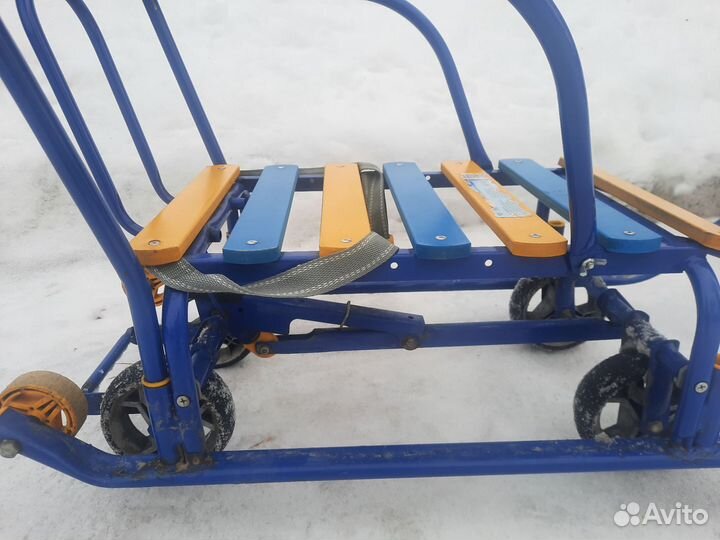 Санки на колесах