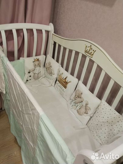 Детский комплект в кровать для мальчика