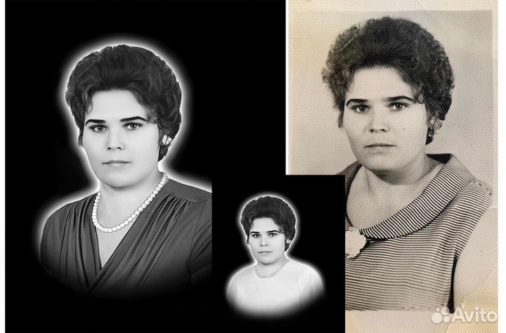 Фото на памятник. Восстановление и улучшение фото