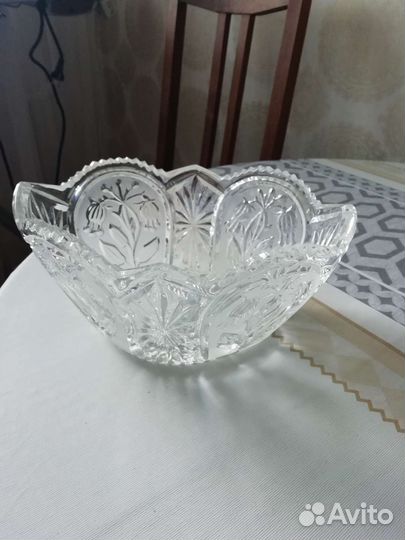 Ваза хрустальная СССР