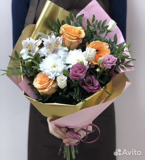Букет цветов 066