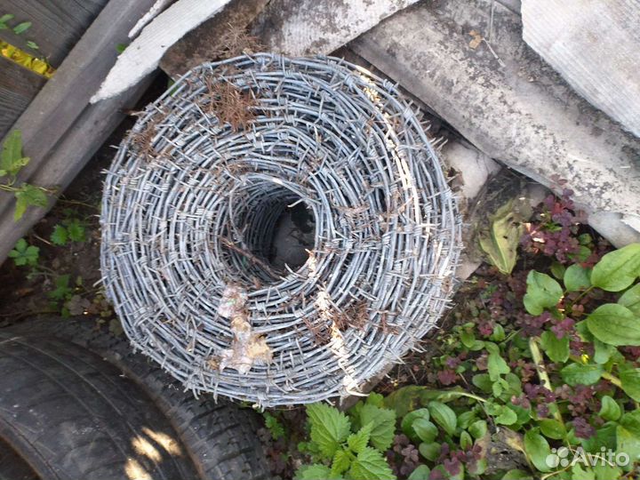 Колючая проволока оцинкованная