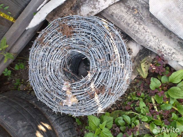 Колючая проволока оцинкованная