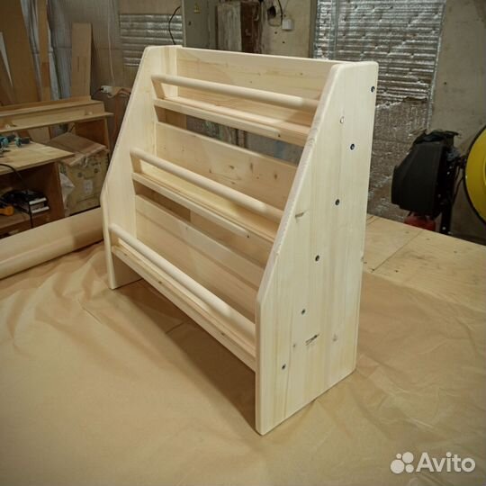 Детская полка для книг Монтессори