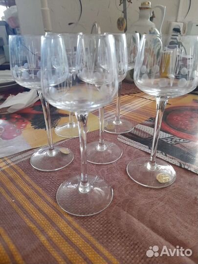 Бокалы, рюмки советских времен