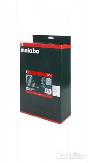 Мешки одноразовые и многораз на пылесос Метабо