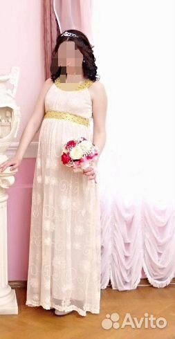 Свадебное или вечернее платье можно для беременной