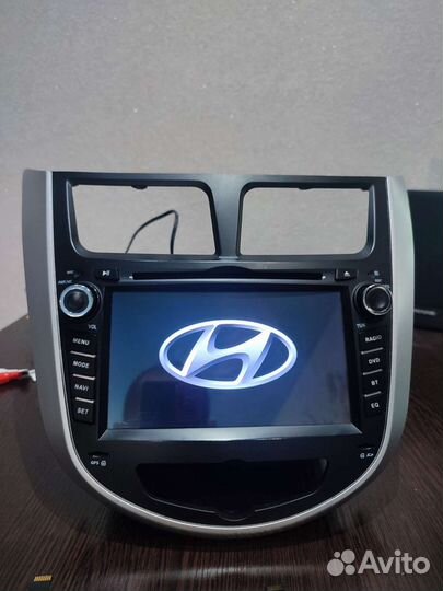 Магнитола hyundai solaris