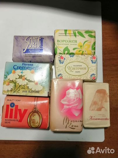 Мыло СССР, ГДР, Индия и др