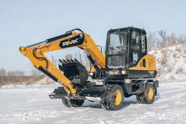 Колёсный экскаватор Runmax ER85W, 2023