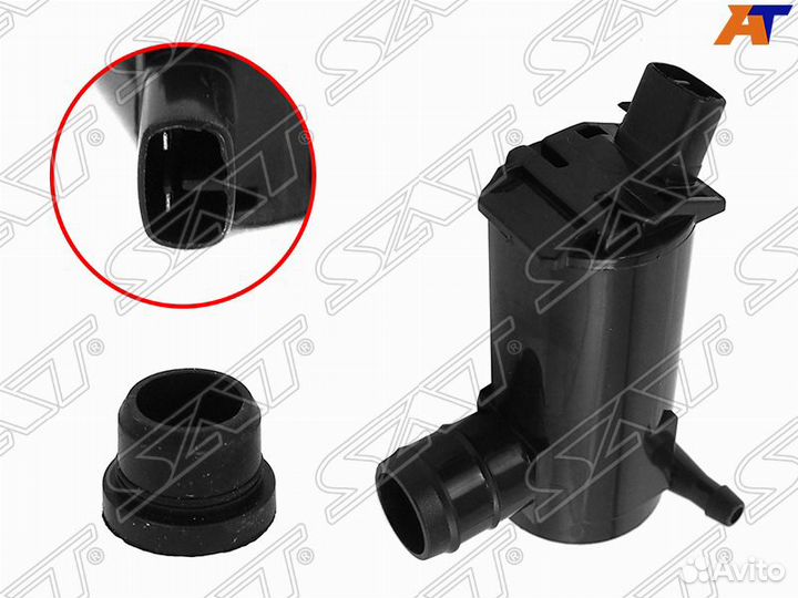 Мотор омывателя лобового стекла hyundai elantra 00