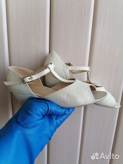 Детские туфельки для бальных танцев. Размер 19