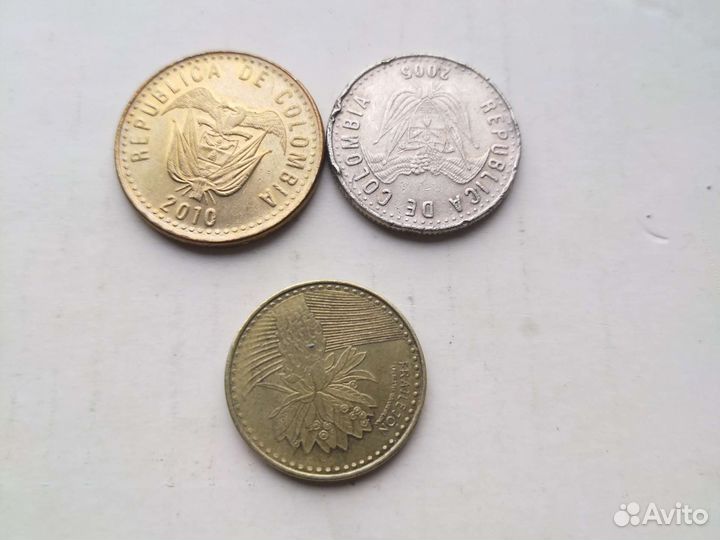 Монеты Колумбии