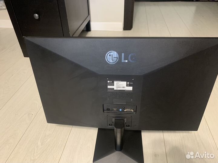 Монитор LG 24 дюйма, 75 гц, IPS матрица