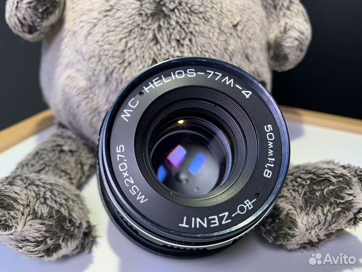 Объектив helios 77м 4 50mm 1.8 m42