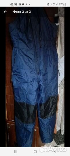 Полукомбинезон рабочий мужской бу на синтепоне