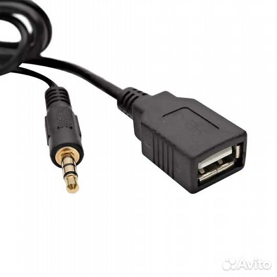 Автомобильный аудио AUX USB адаптер