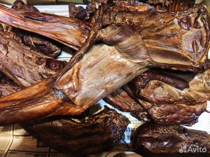 Копченое мясо дикой козы. Деликатес