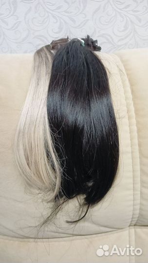 Волосы для наращивания 35см