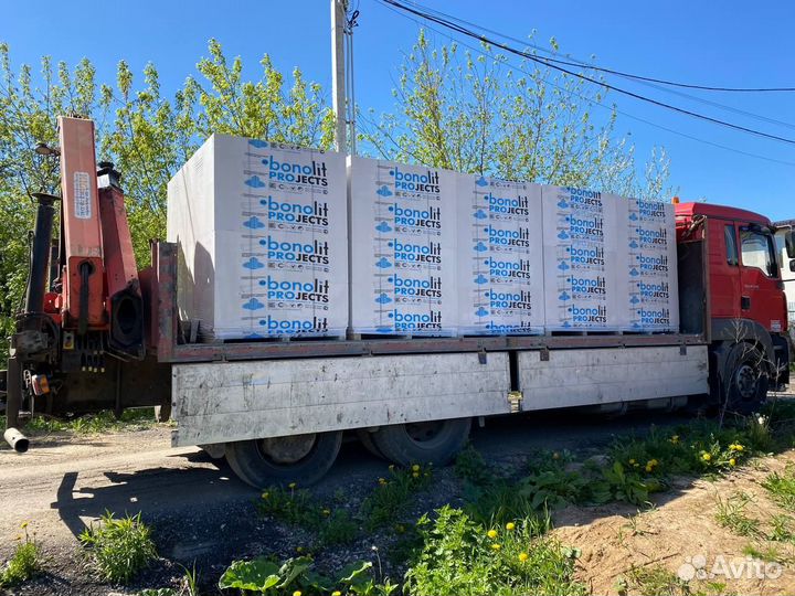 Перегородочные блоки Бонолит