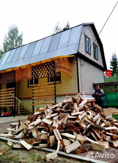 Дрова качественные от 1 куба любых древесных пород