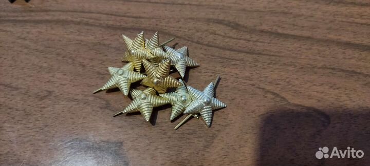 Эмблемы, пуговицы, звезды на погоны СССР