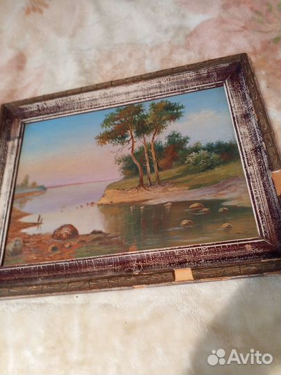 Картина маслом на холсте пейзаж
