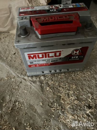 Аккумулятор mutlu 60 ah
