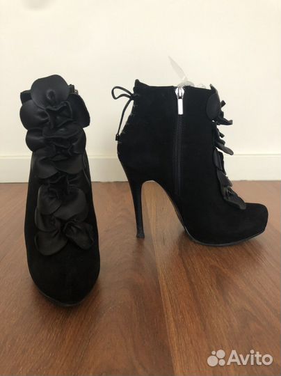 Ботильоны Basconi нат.кожа/замша в отл/сост