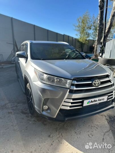 Toyota Highlander 3.5 AT, 2017, 120 000 км