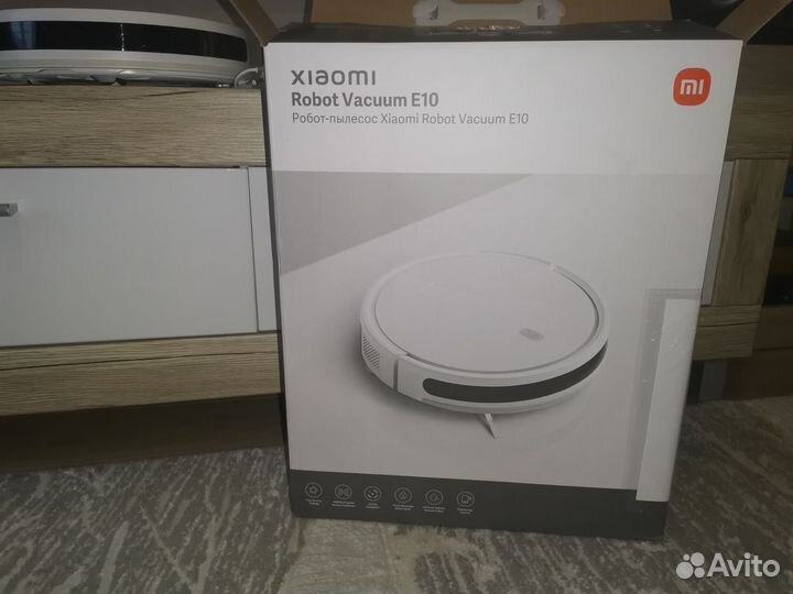 Робот пылесос xiaomi robot vacuum e10