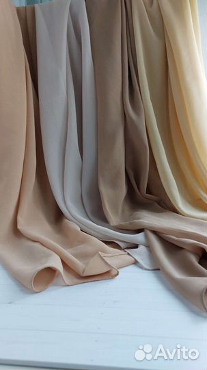 Шифоновый шарф