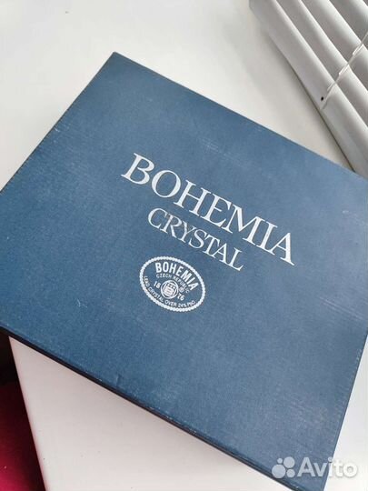 Хрустальные стаканы богемия