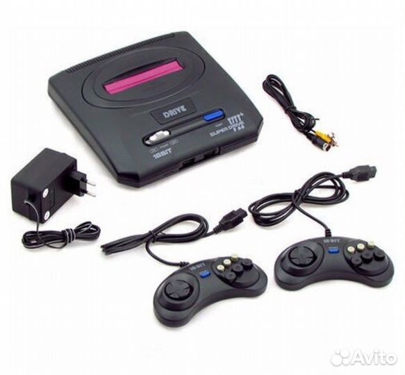 Sega игровая приставка 16 бит
