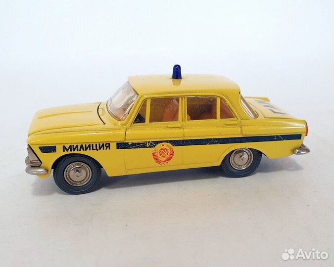 Москвич-412 гаи/милиция СССР А8 (жёлтый) СССР Агат