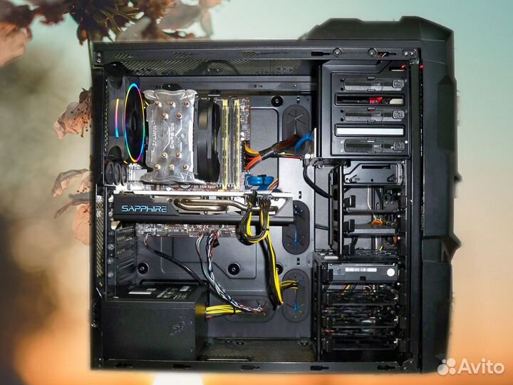Игр пк Intel Core i7-4770K/ 16gb/ RX 570 4GB/SSD