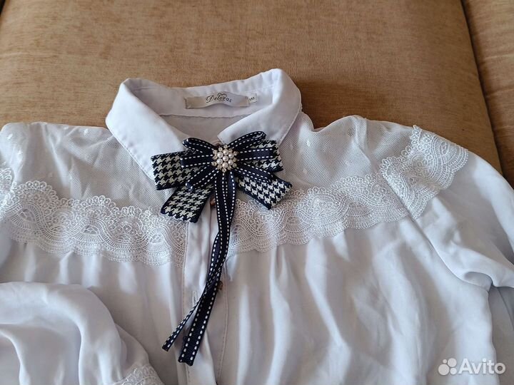 Блузка школьная 152