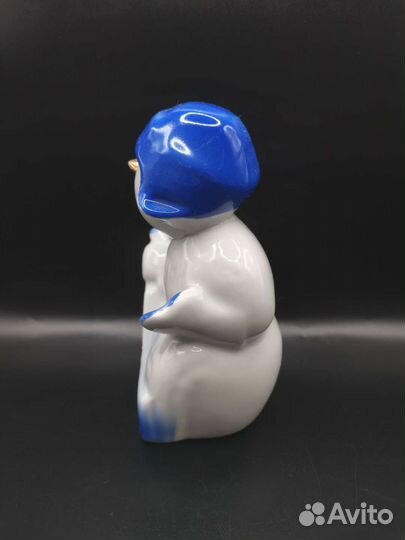 Статуэтка Снеговик Известия Дулево СССР