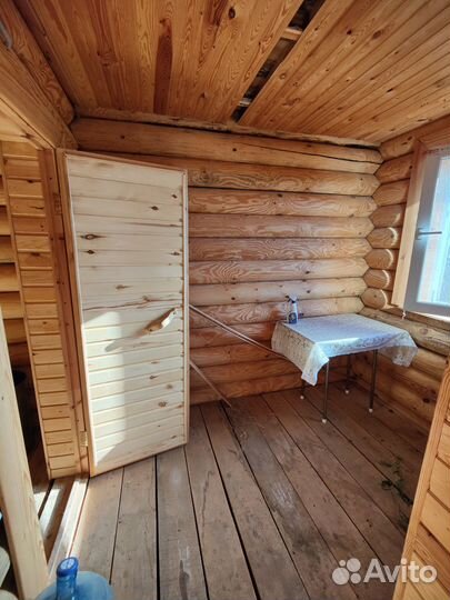 Готовая баня из сруба
