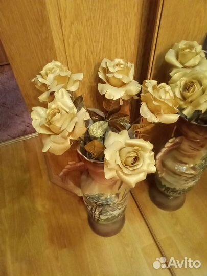 Ваза напольная керамика