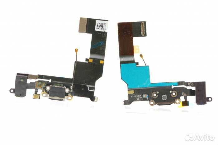 Шлейф iPhone SE + разъем зарядки + разъем гарнитур