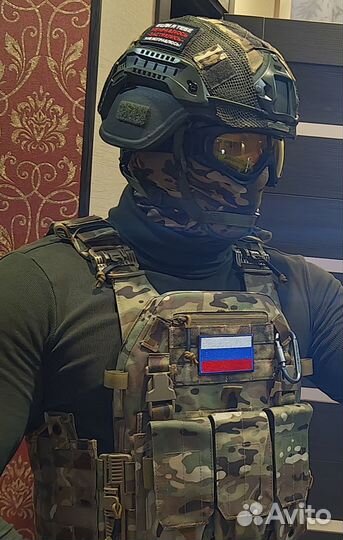 Шлем военный штурмовой противоосколочный бр-2