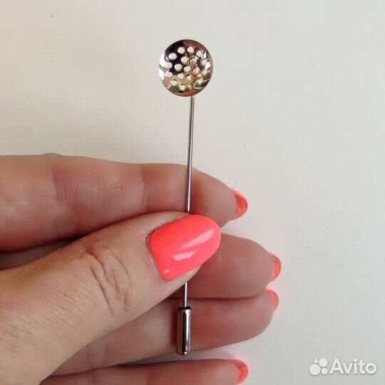 Основа для броши, иглы-булавки с сеткой