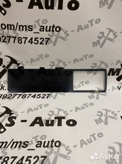 Тонированное стекло щитка приборов 2107 2din