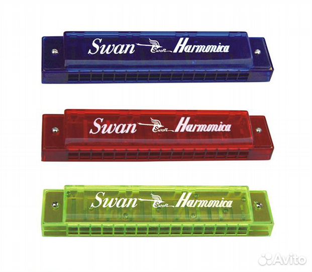 Губная гармошка тремоло Swan (SW16-3)