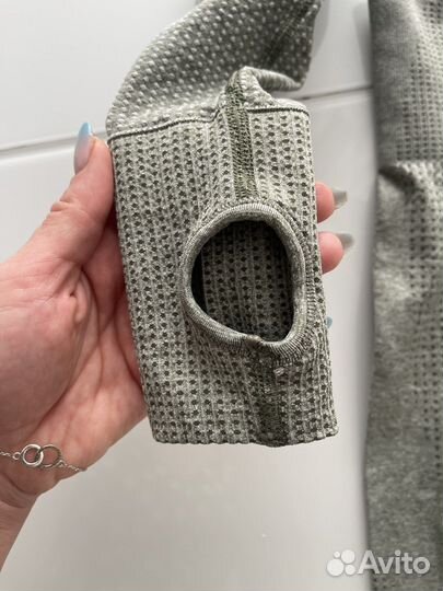 Одежда для фитнеса/йоги, бесшовный комплект, S