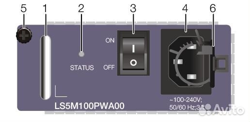 Новые блоки питания Huawei LS5M100PWA00