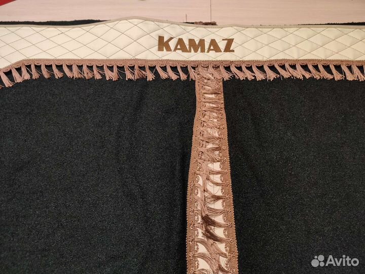 Шторы в спальник камаз с ламбрекеном