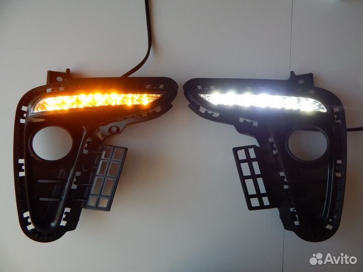 Дневные ходовые огни Kia Rio IV 2017г+