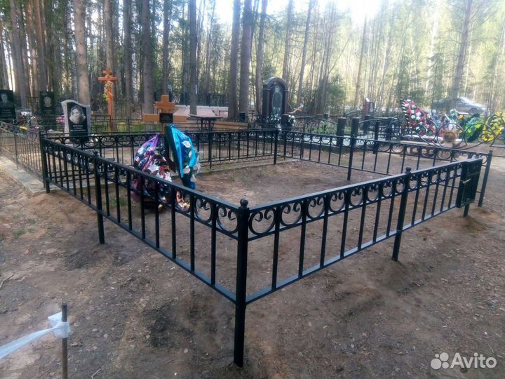 Ограды, столы, скамейки